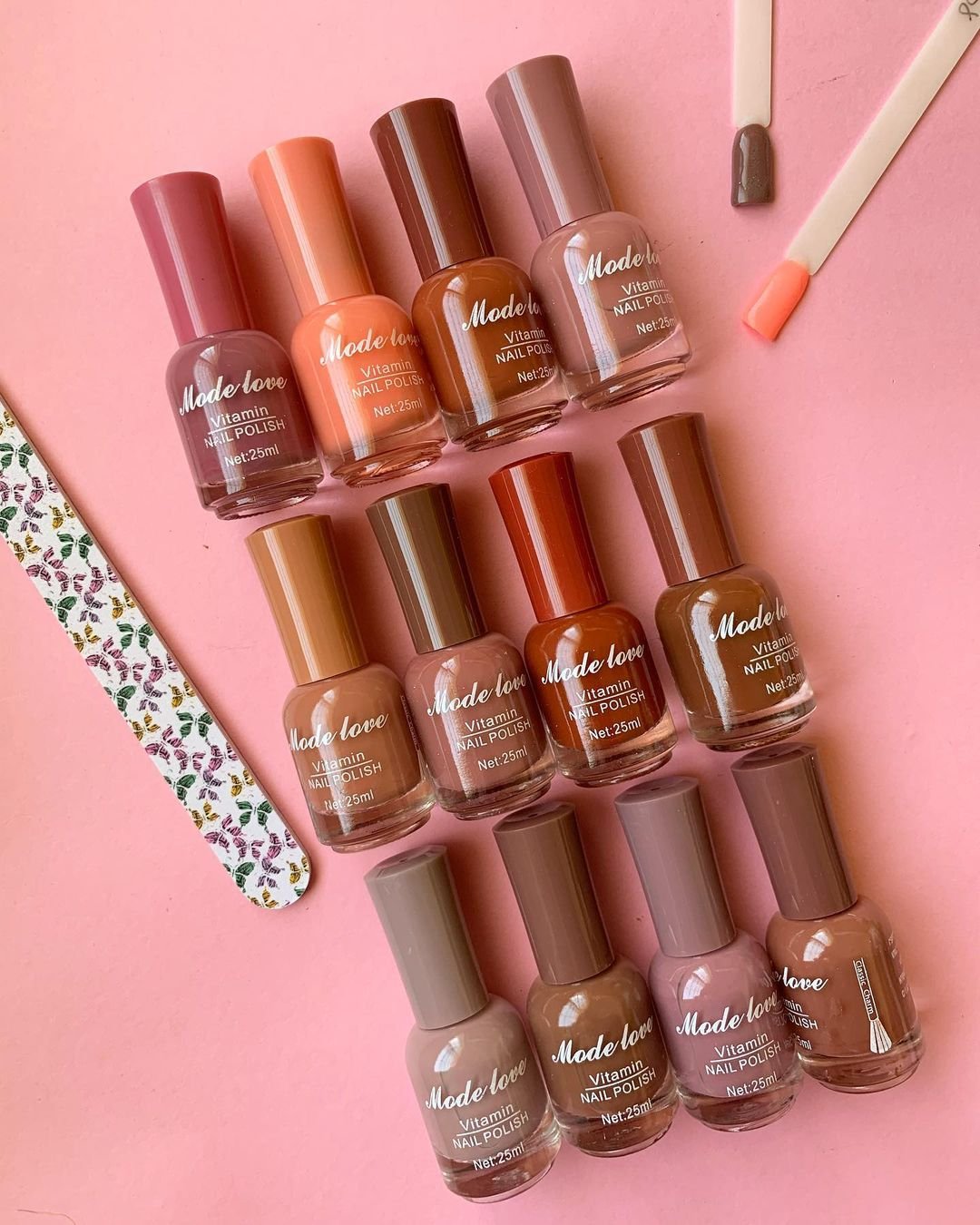 Imported 100% Original Matte Nail paints (Set of 12)