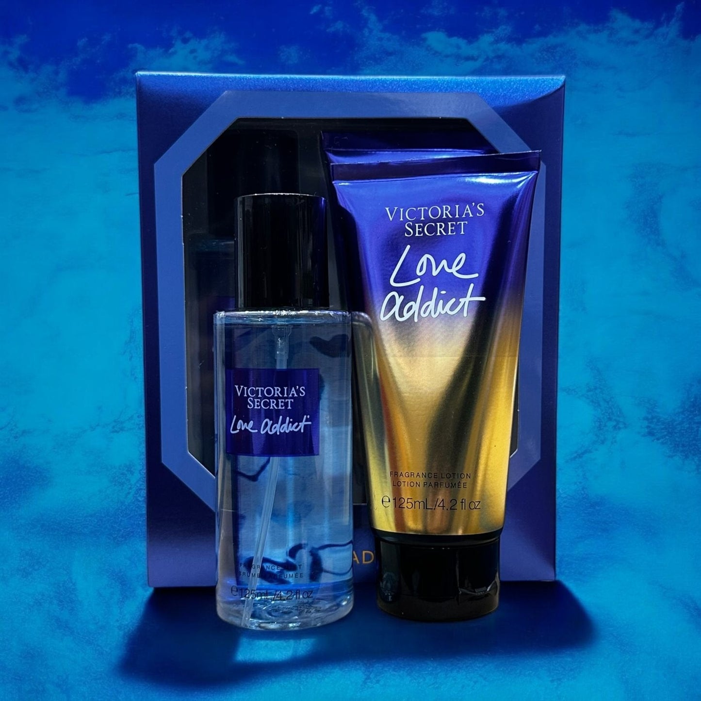 VICTORIA SECRET Love Addict Body Lotion & Mist Set -