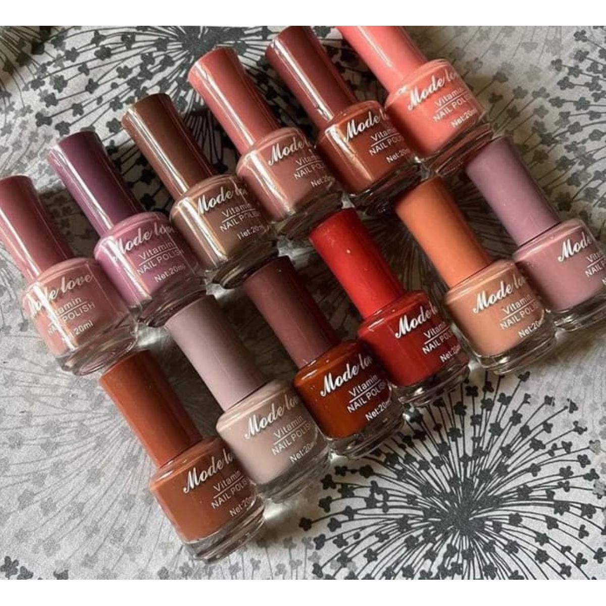 Imported 100% Original Matte Nail paints (Set of 12)