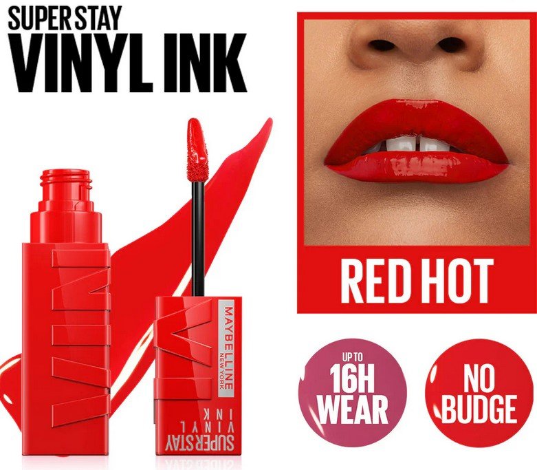 Maybelline Super Stay Gloss Vinyl Ink Liquid Lipstick - (69)