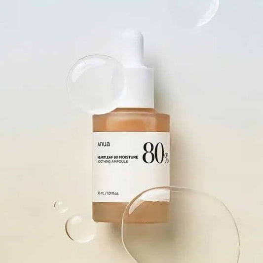 Anua Houttuynia Cordata 80% Moisture Soothing Ampoule Korea -