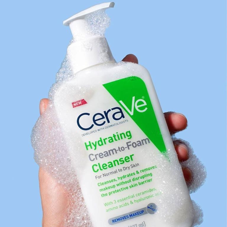 CERAVE HYDRATING cleanser CREAM-TO-FOAM CLEANSER ( original)