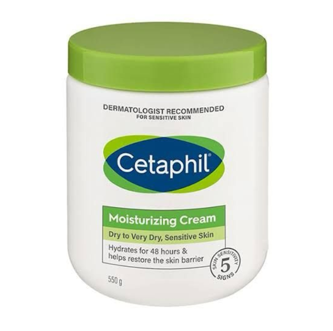 Cetaphil Moisturizing Cream Dry Sensitive Skin - 550g