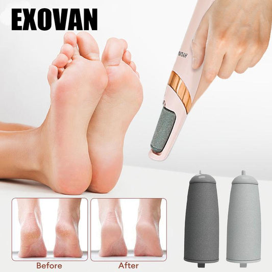Rechargeable Electric Foot Callus Remover, Electric Foot Callus Remover Kit Foot File, Cordless Pedicure Machine, Foot Grinder, Portable Foot Files Cleaning Tool for Home and Travel,