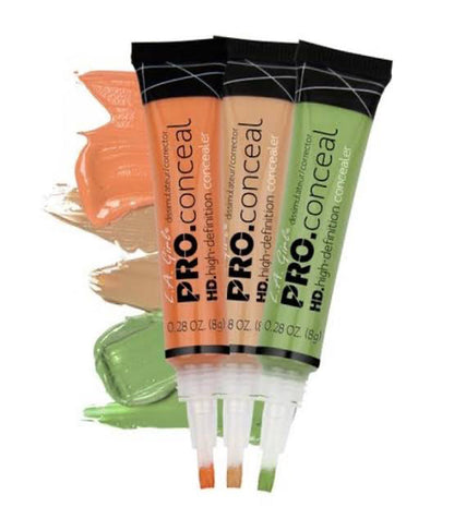 LA GIRL PRO CONCEAL HD HIGH pack of 3