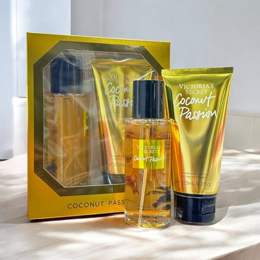 VICTORIA SECRET Coconut Passion Body Lotion & Mist Set -