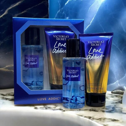 VICTORIA SECRET Love Addict Body Lotion & Mist Set -