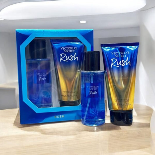 VICTORIA SECRET Rush Body Lotion & Mist Set -
