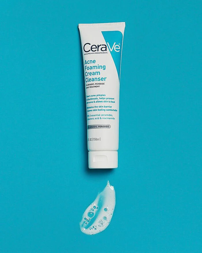 CeraVe Acne Foaming Cream Cleanser