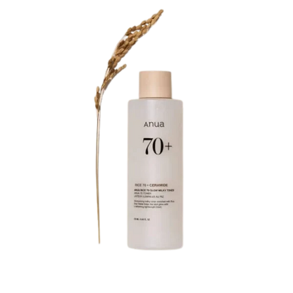 ANUA Rice 70 Glow Milky Toner (250ml) -