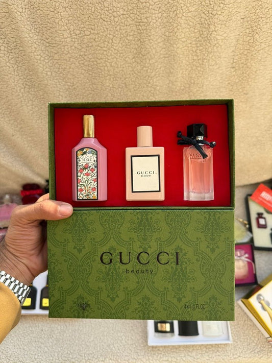 Gucci trio gift set (100% original)