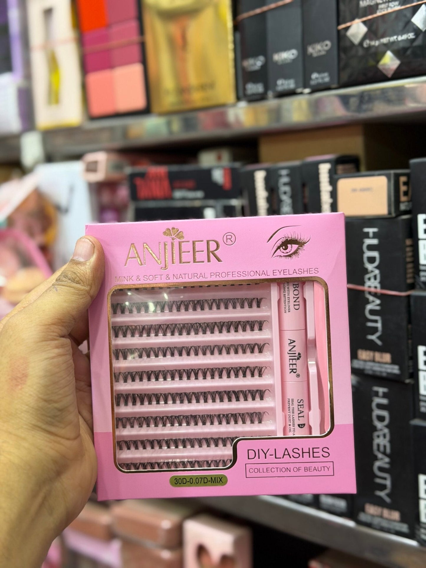Eyelashes extensions anjieer pack