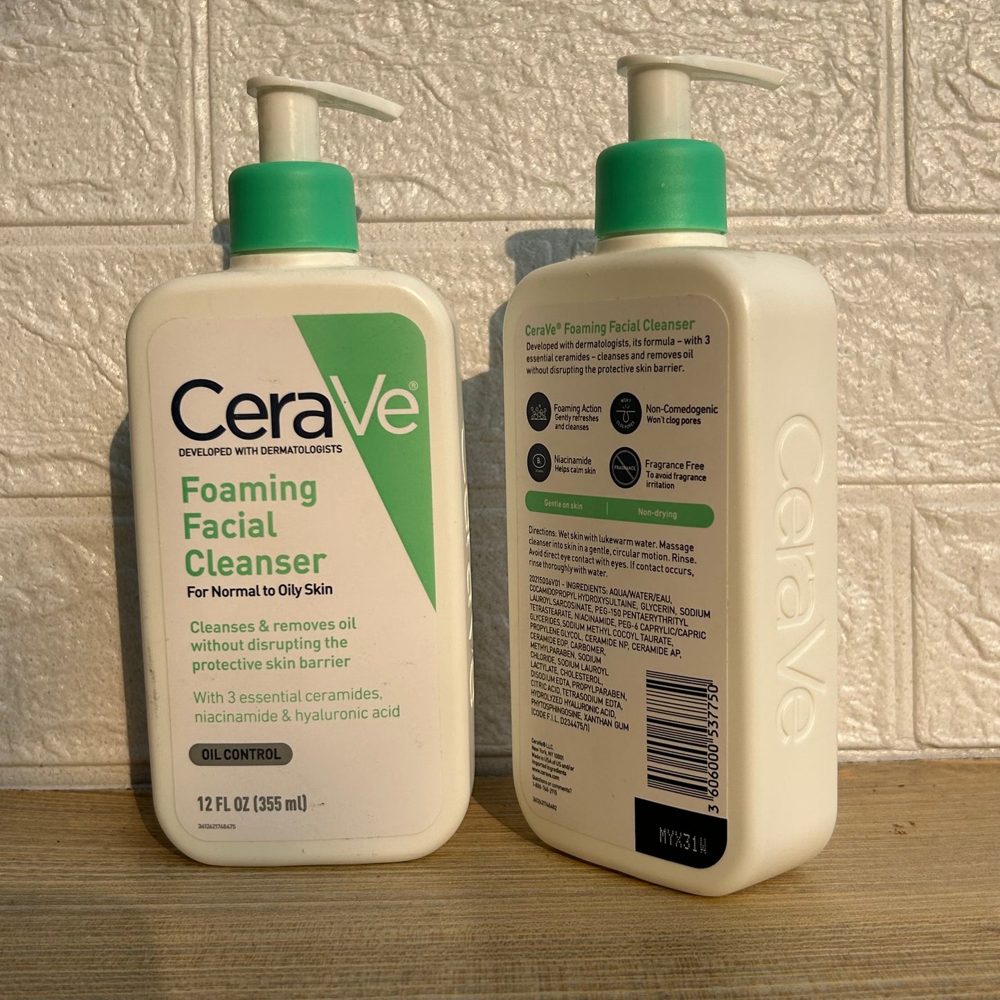 CeraVe Foaming facial  Cleanser-335 ml (Big Size)