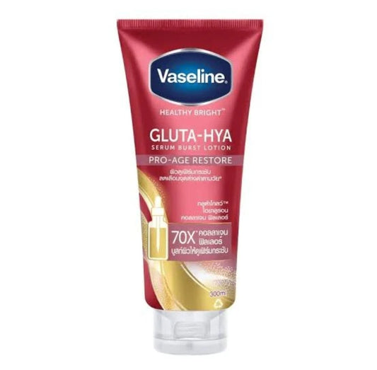 Vaseline Gluta-Hya Serum Burst Lotion Pro-Age Restore - 300ml