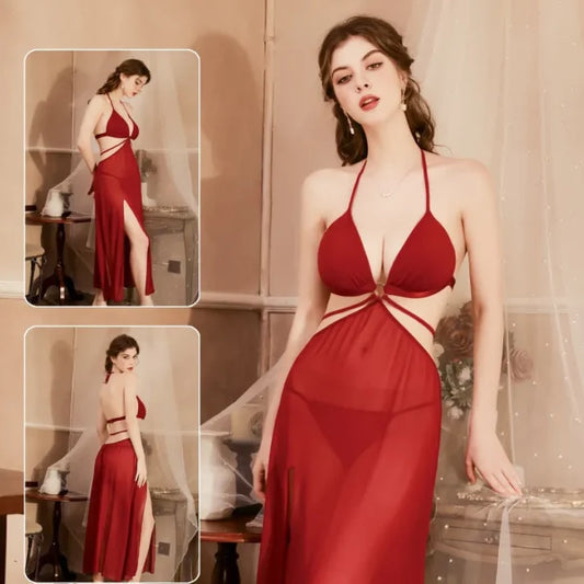 Women Shoulder Straps Straight Baby Doll -