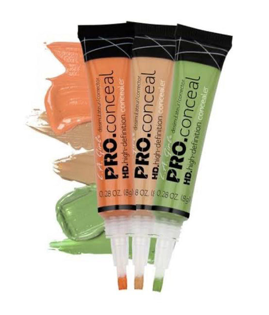 LA GIRL PRO CONCEAL HD HIGH pack of 3