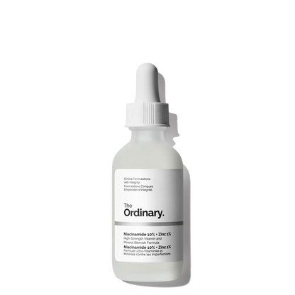 The Ordinary Glycolic Acid 7% Exfoliating Toner+ the ordinary Niacinamide 10% + Zinc 1%