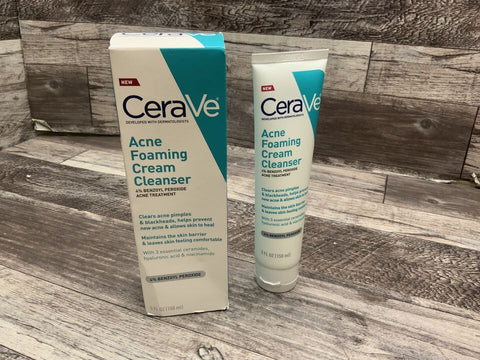 CeraVe Acne Foaming Cream Cleanser